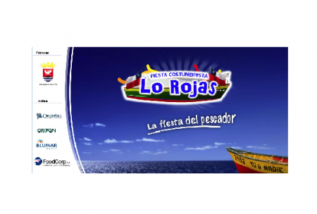 Cliente: Foodcorp, Lienzo Fiesta costumbrista, Lo Rojas. 3x5 mt.